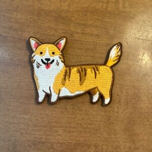Corgi patch stay home club
